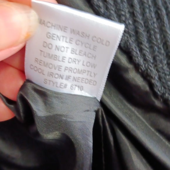 OLEG CASSINI COAT SIZE MED - Picture 10 of 16